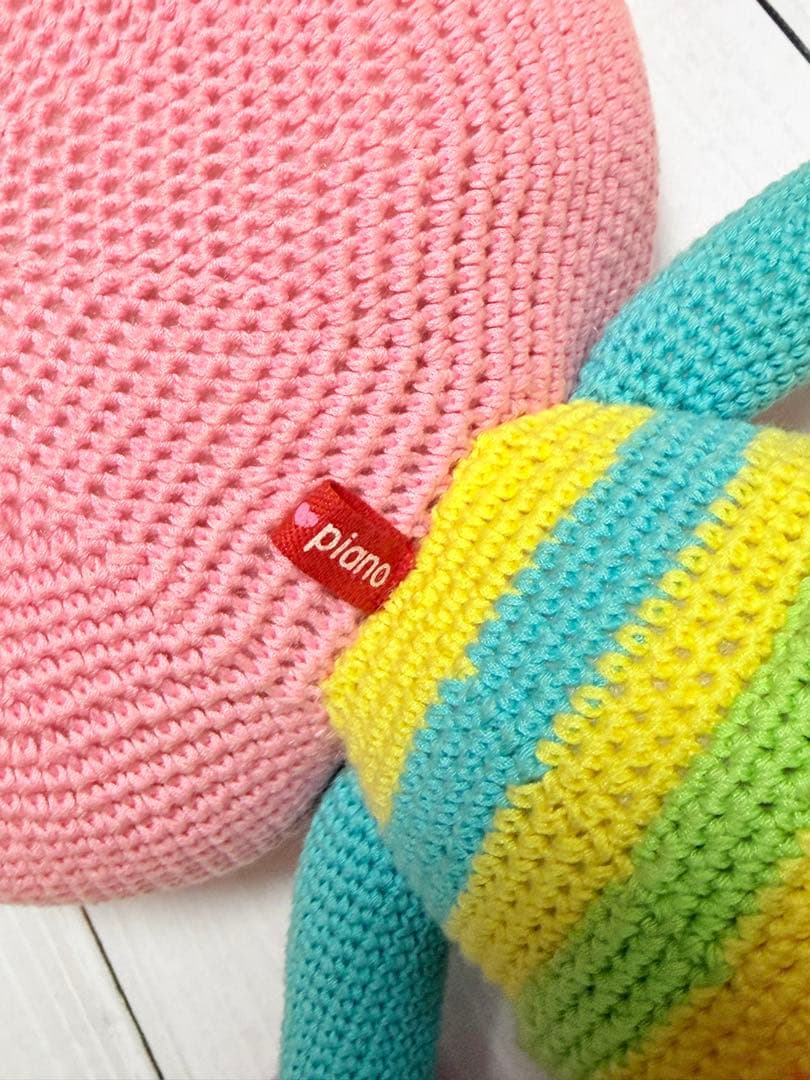 メゾピアノ ミミちゃん 編みぐるみ ぬいぐるみ ナルミヤ