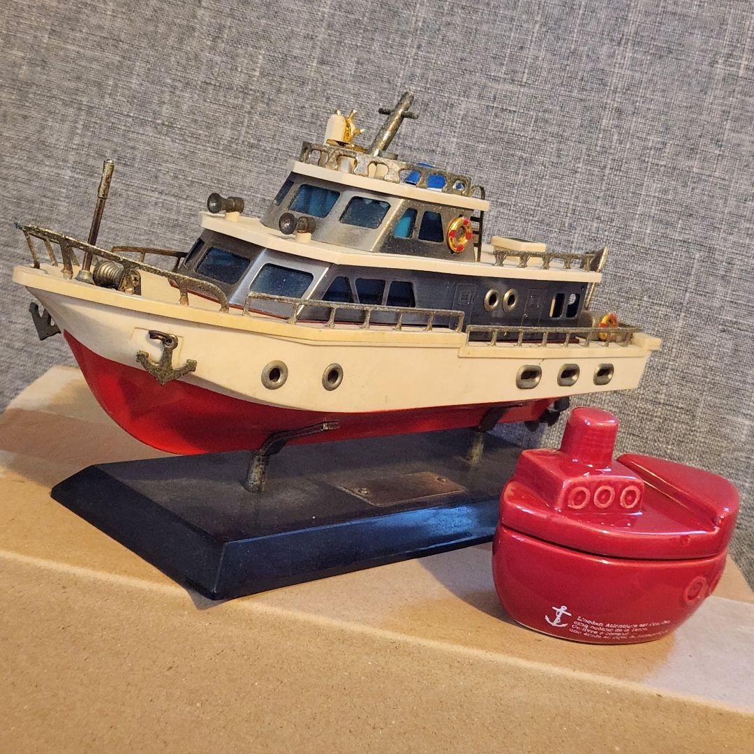 希少 当時もの 船舶 漁業 ライター 昭和 応接間 タバコ レトロ 船釣り 海