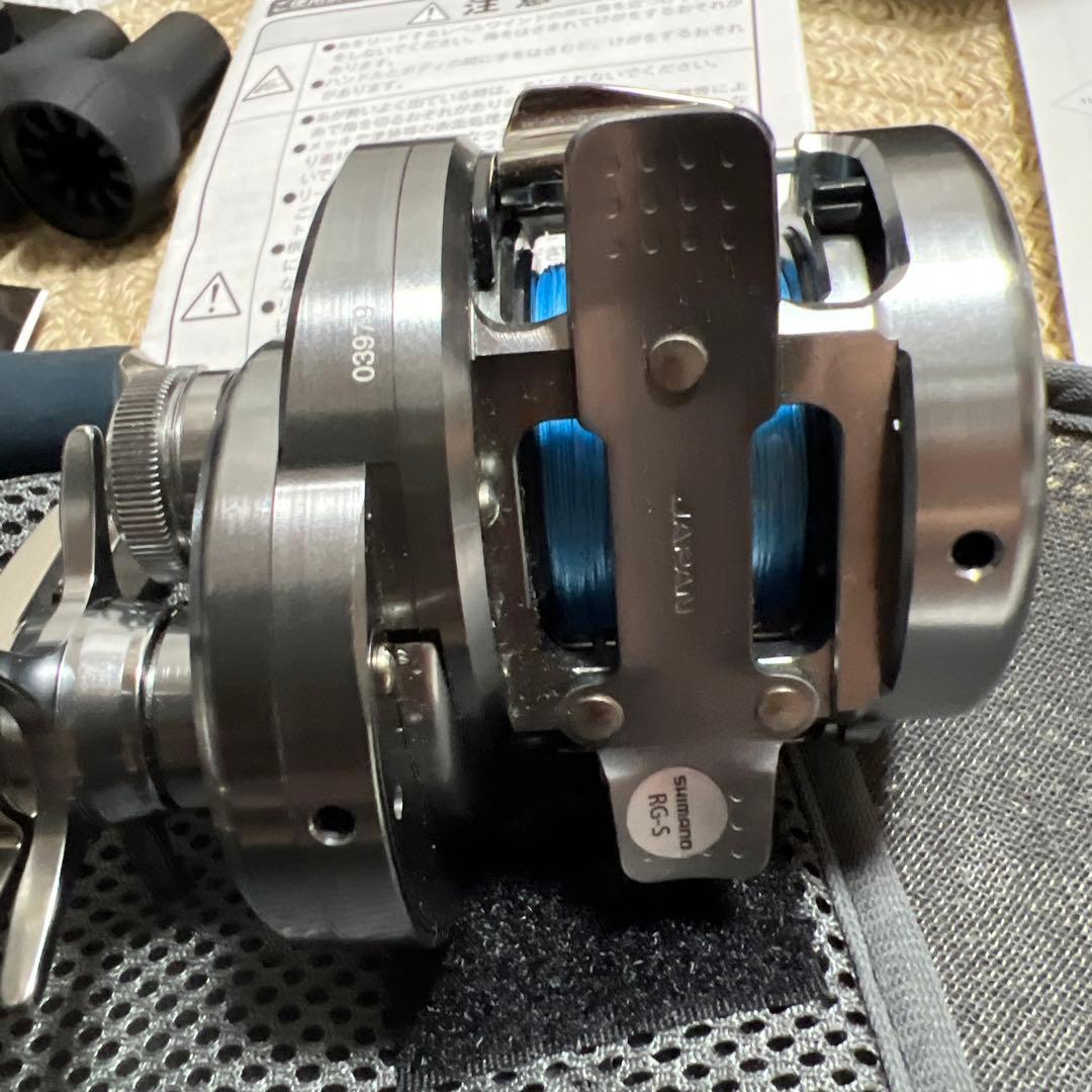 シマノ カルカッタコンクエストDC201 美品 バリアル新品 アンタレス レフト