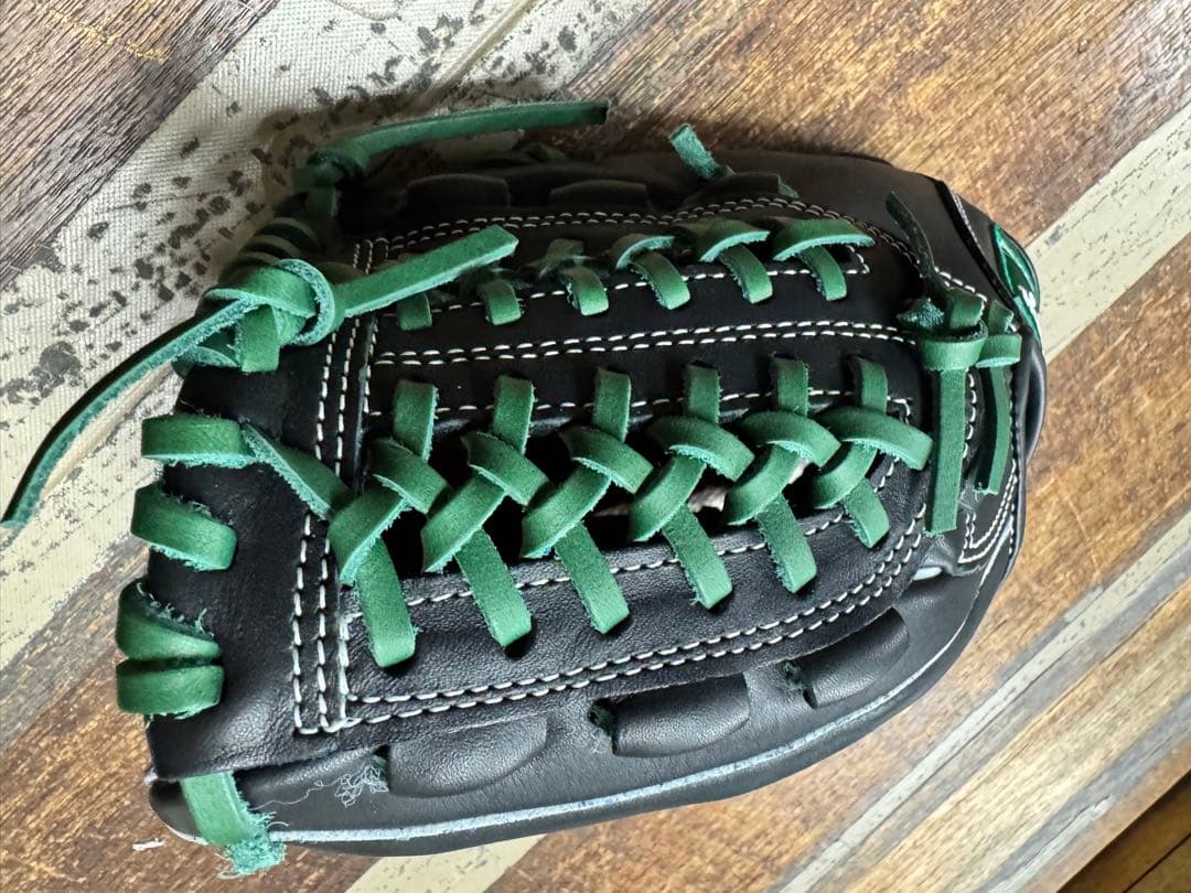 【新品】 ローリングス 少年軟式グローブ オールラウンド用 ブラック×グリーン