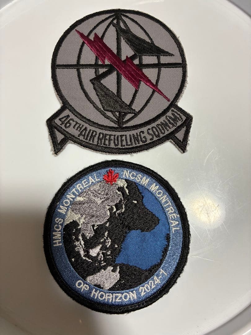 カナダ海軍　モントリオール　米空軍　パッチ　セット