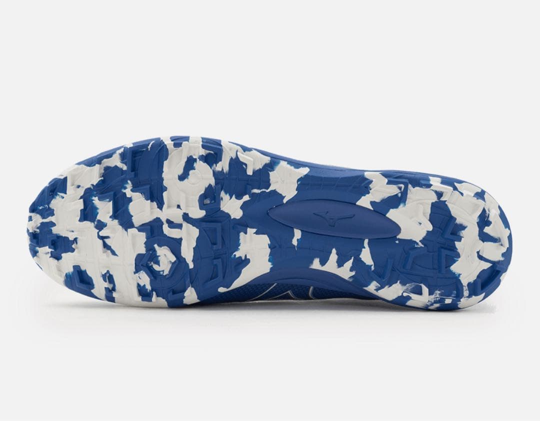 新品 25.0cm ミズノ アルファ プロ AS TF 青