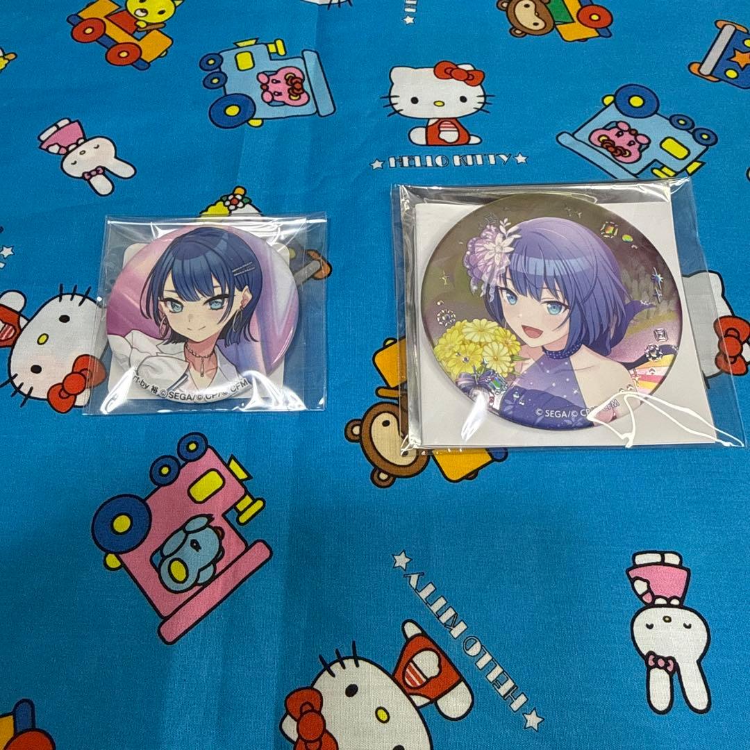 プロセカ 桐谷遥 バッジとカードセット