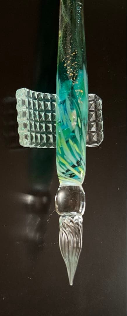 スタジオ嘉硝　春風　ソーダガラスペン