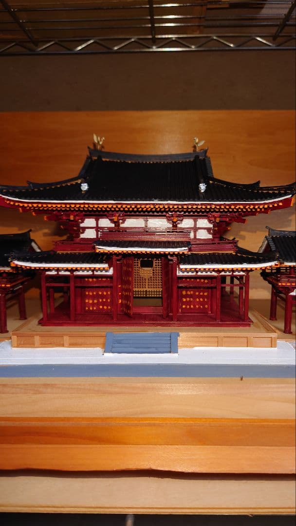 ウッディジョー製 1/75 平等院鳳凰堂
