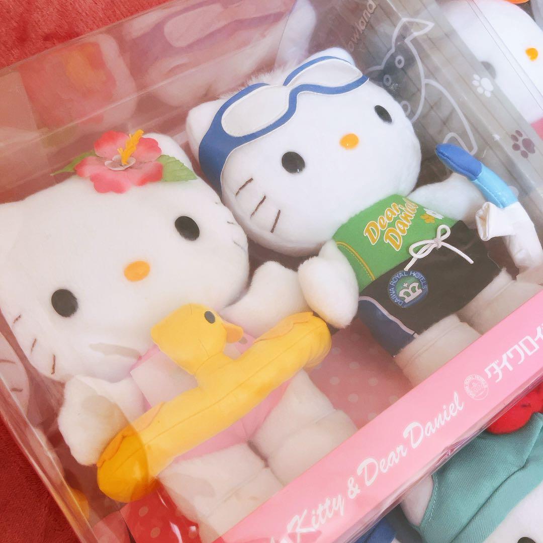 希少レア　ハローキティ　ダニエル　ぬいぐるみ　まとめ売り　平成レトロ　サンリオ