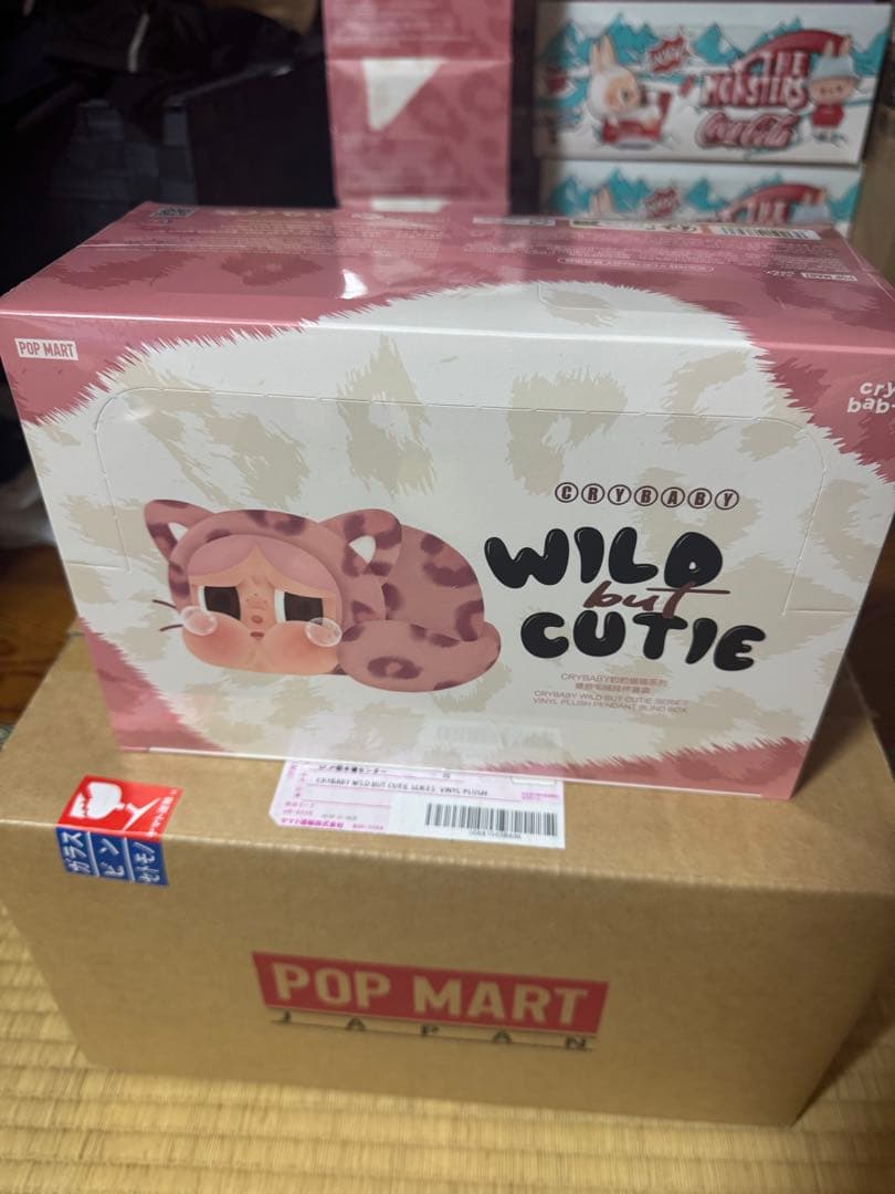 ポップマートCrybaby Wild But Cutieぬいぐるみ　アソート