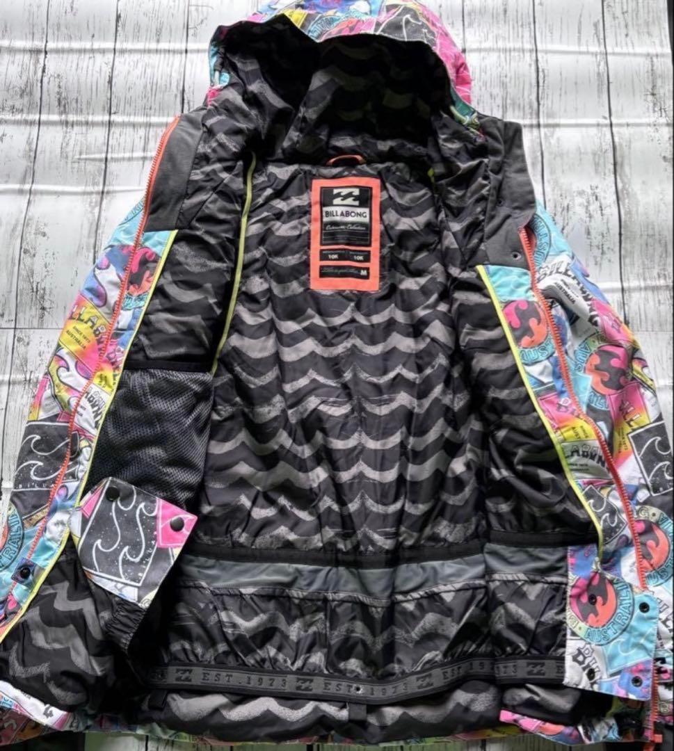美品✨BILLA BONG & ROXY スキーウェア 上下セット M