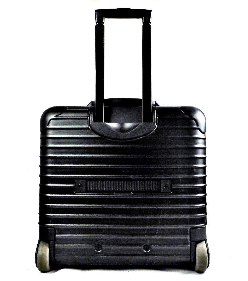 リモワ ルフトハンザ『Air Light』2輪ビジネストロリー BK【訳有美品】