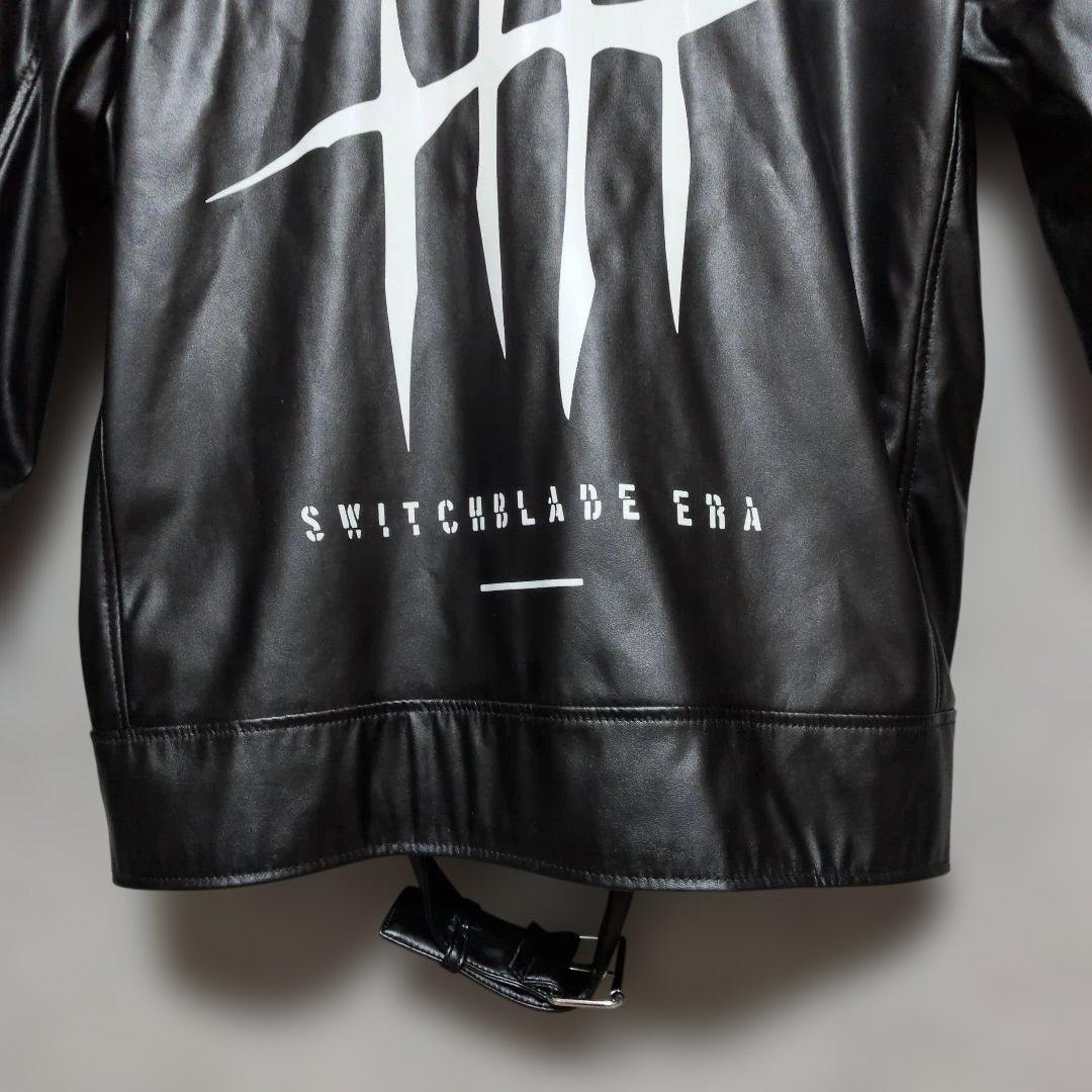 極美品　AEW 新日本プロレスジェイ・ホワイト　ダブルライダースジャケットXXL