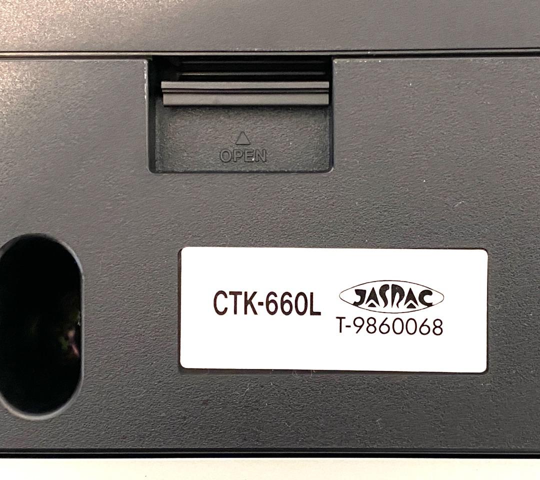 た*う様 美品！動作確認済み CASIO 電子キーボード CTK-660L 譜面