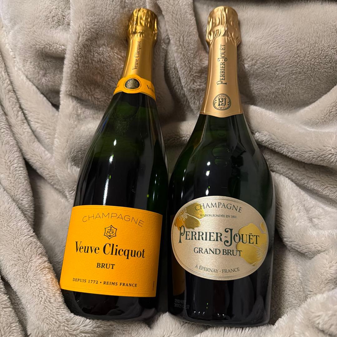 Veuve Clicquot & Perrier Jouët シャンパンセット