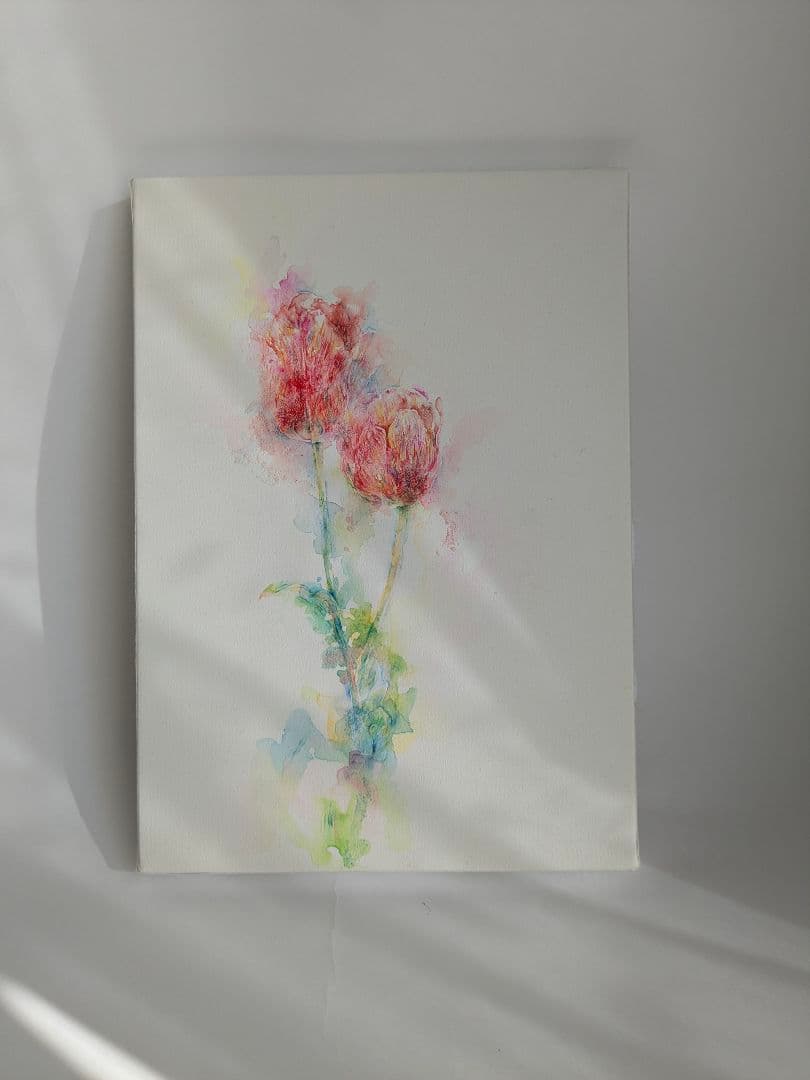 【水彩画・原画】炎のように