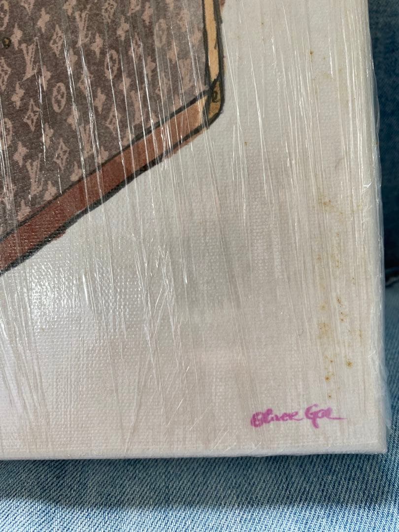 【正規品】Oliver Gal Artist Co. トランクのキャンバスアート