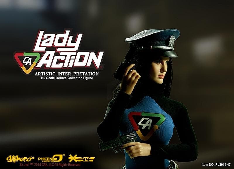 アメコミ PHICEN 1/6 CA LADY ACTION TBLeague