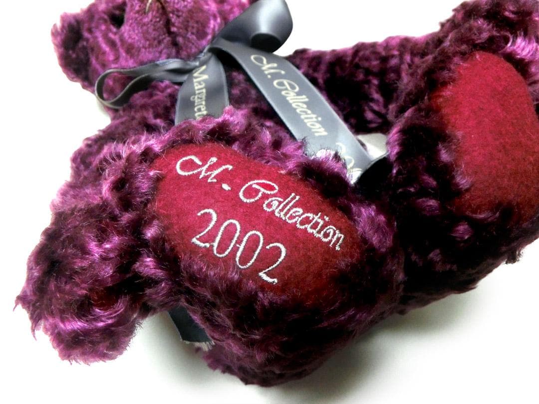 【シュタイフ】Steiff　白タグティディベア　マイセンコラボ 2002