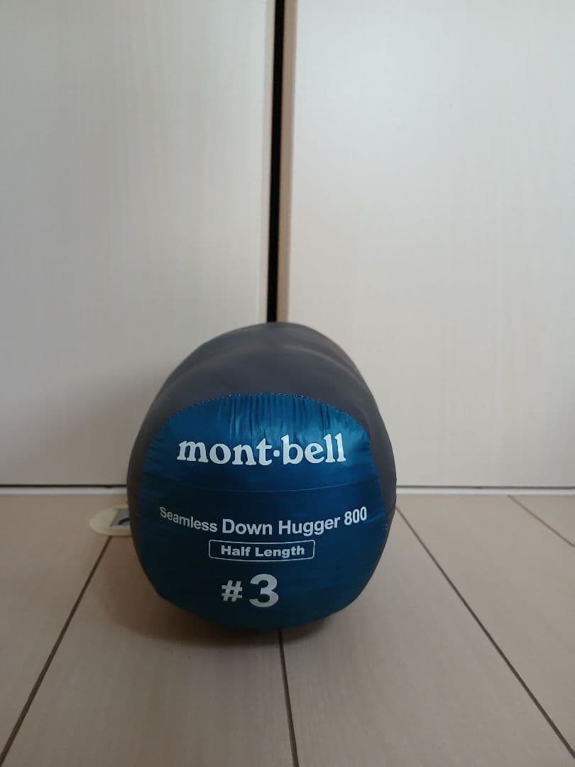 シームレスダウンハガー 800 #3 ハーフレングス