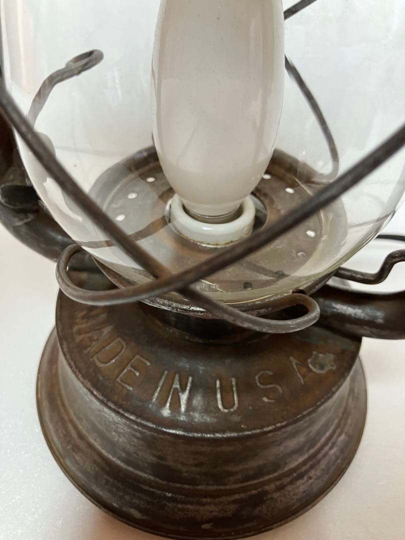 ビンテージ　Rayo レイヨー ランタン　No.124 電球　改造　レトロ