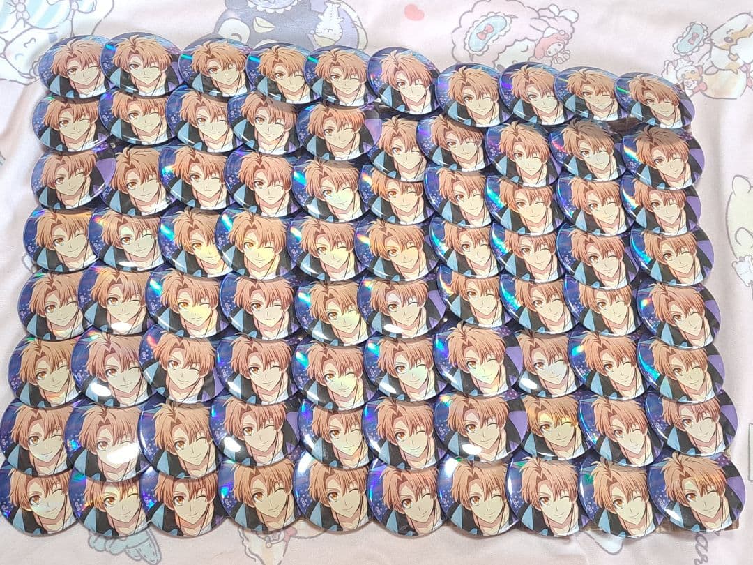 し*ま様 アイドリッシュセブン アイナナ シャフユニ プレゲ 缶バッジ 和泉三月