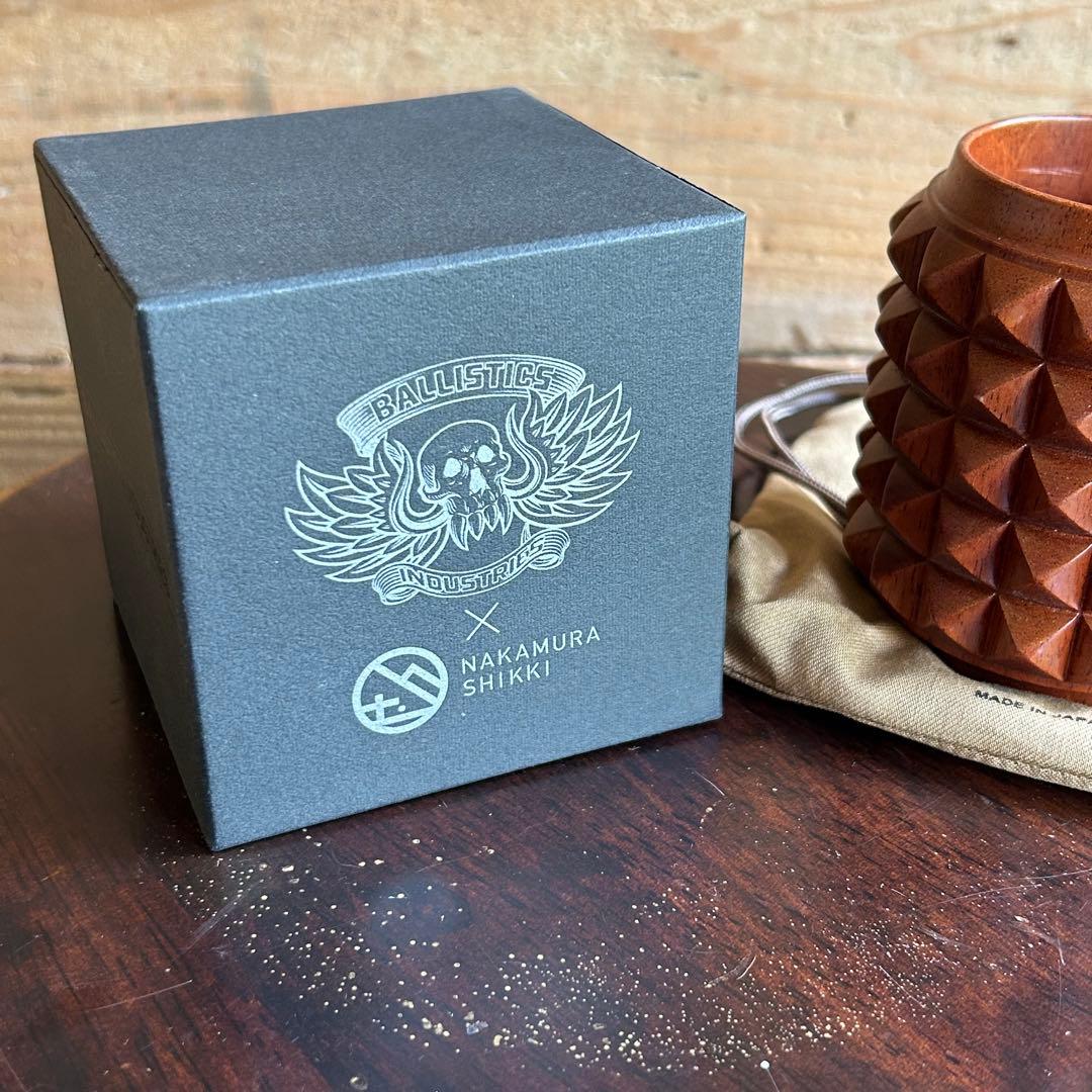 BALLISTICS INDUSTRIES 木製マグカップ