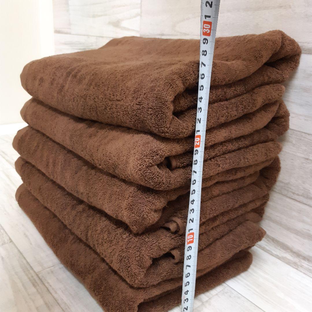 1200匁バスタオル ダークブラウン6枚、グレー５枚、340匁ダーク10枚
