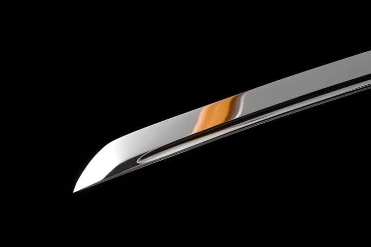 対馬島の魂鏡面金 武具　刀装具　日本刀　模造刀 居合刀