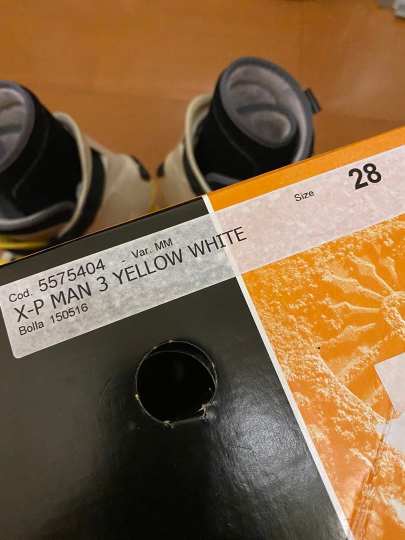 新品　Crispi X-P Man 3 Yellow White28cm