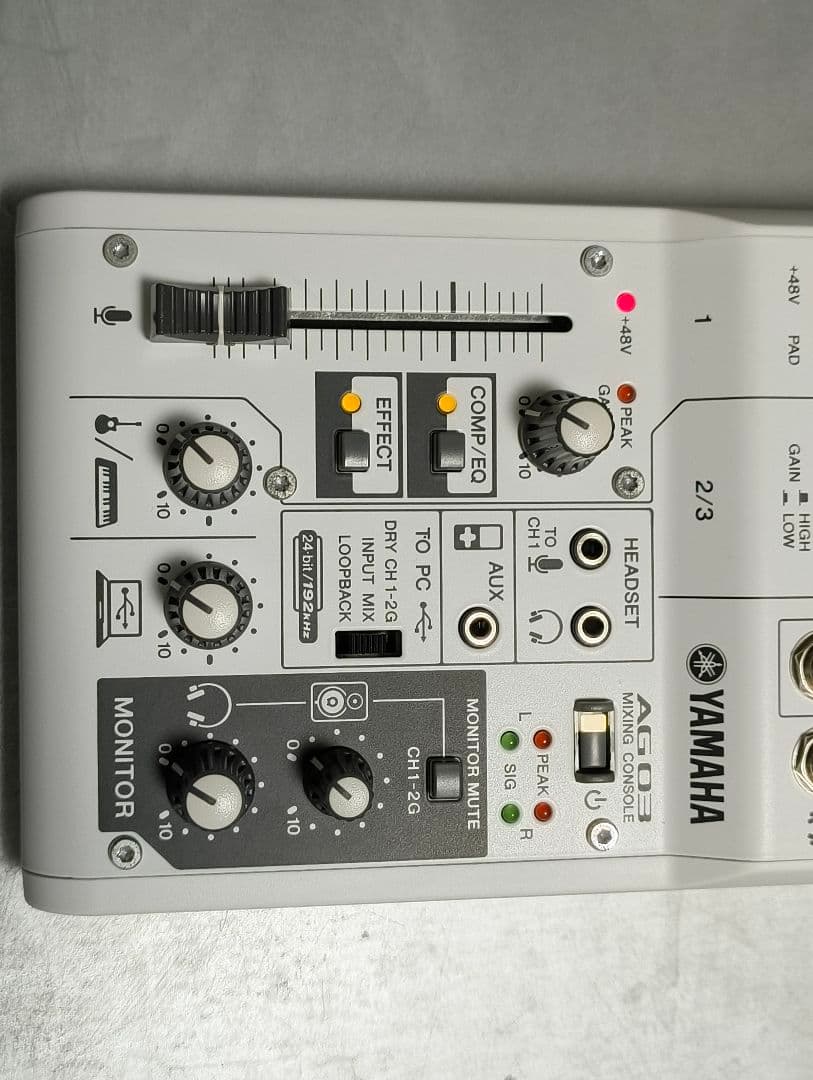 ☆美品☆　YAMAHA AG03　動作確認済