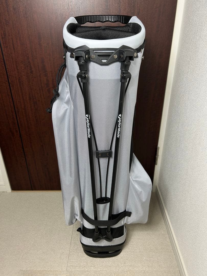 【美品】テーラーメイドA-コレクションスタンドバッグ2025年モデルカラーグレー