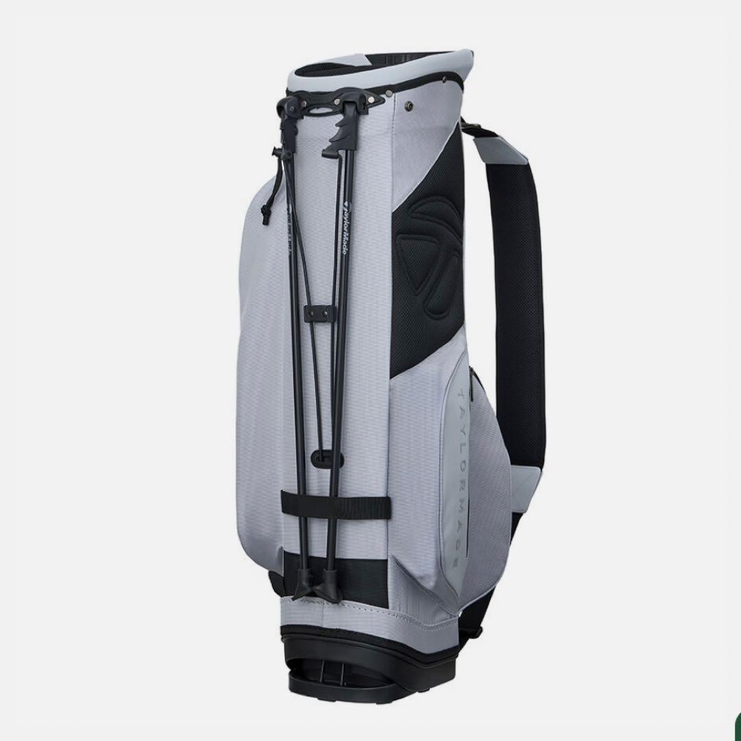 【美品】テーラーメイドA-コレクションスタンドバッグ2025年モデルカラーグレー