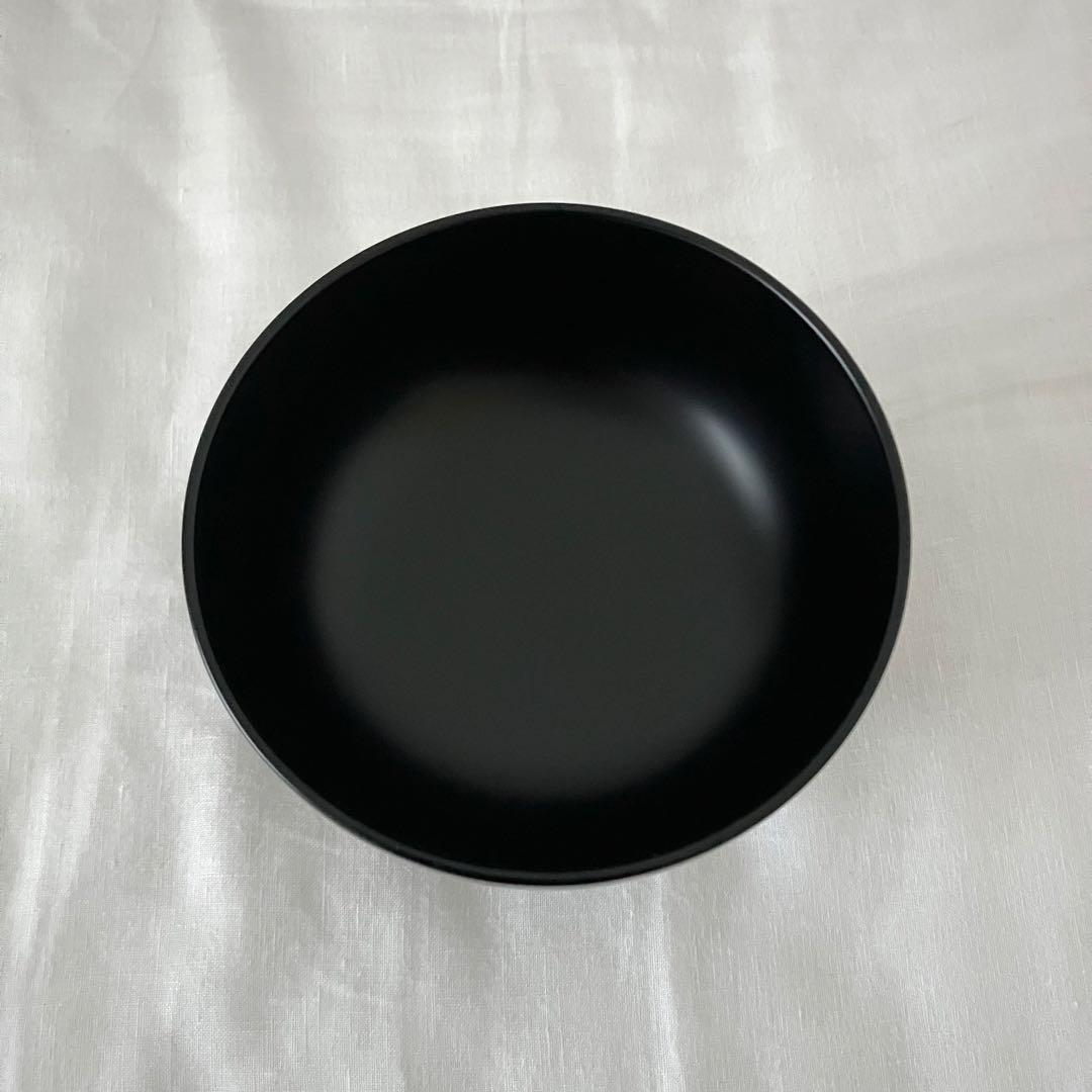 山本英明 作 黒飯椀 漆器 平林奈緒美 愛用 アーツ＆サイエンス 赤木明登