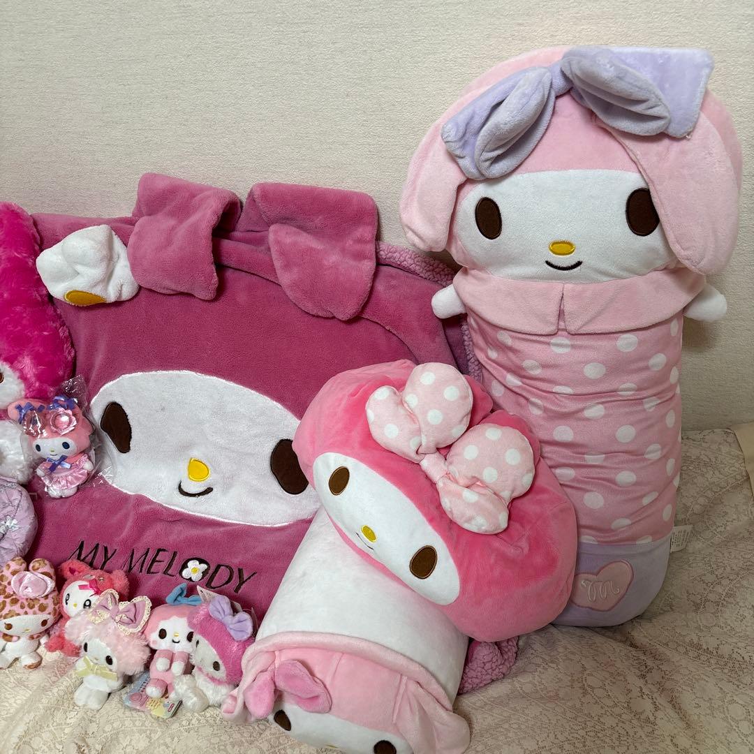 マイメロディ ぬいぐるみ・ティッシュカバー　保冷バック　抱き枕　ブランケット
