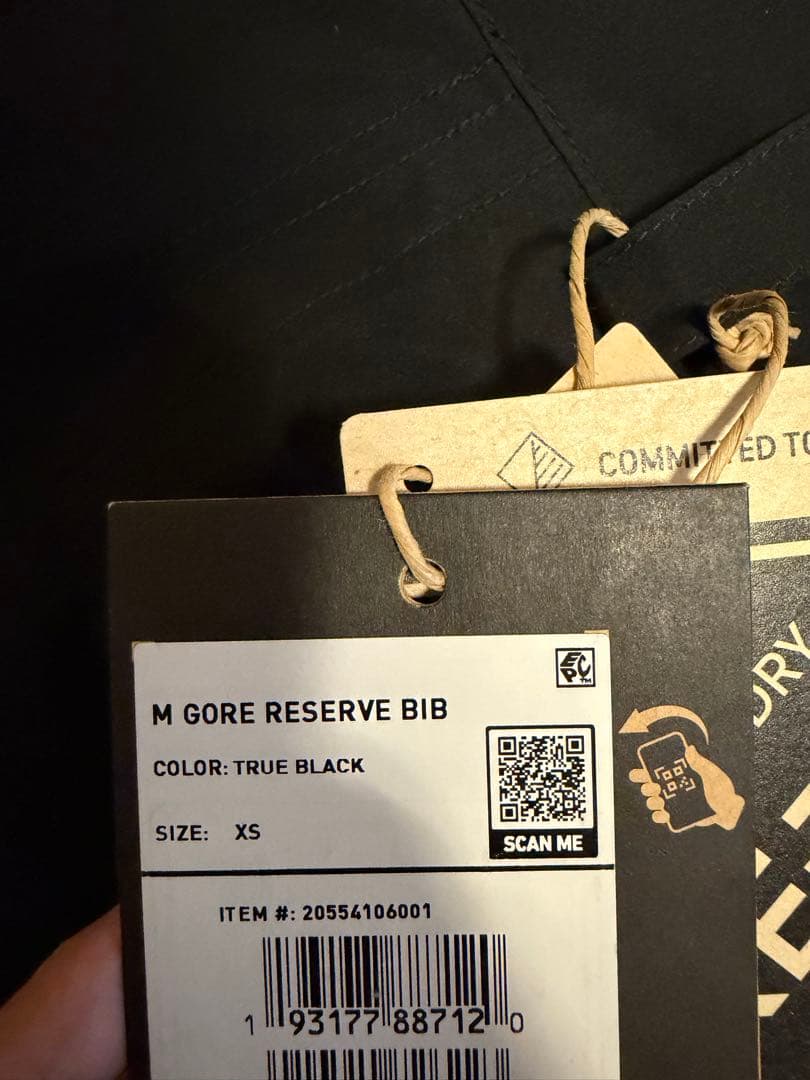 BURTON リザーブ GORE-TEX 2L ビブパンツ