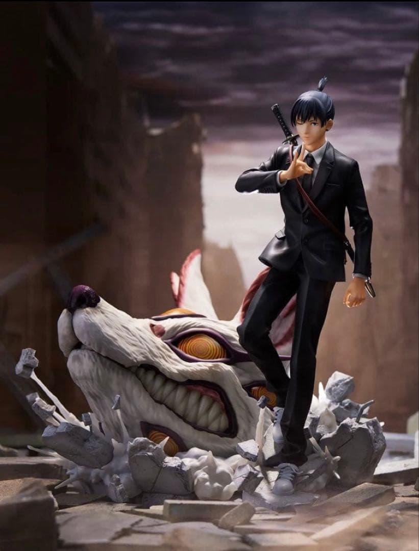 【未開封】　 渋谷スクランブルフィギュア　チェンソーマン3点セット　購入特典付き