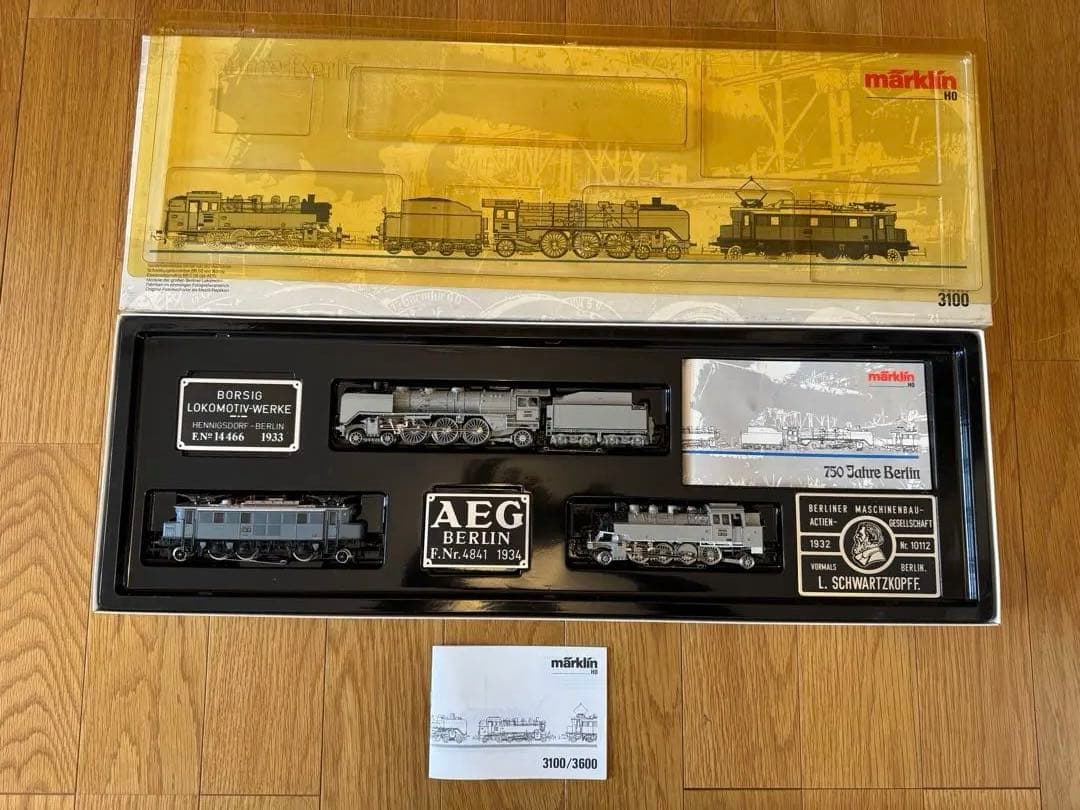 メルクリン　marklin 3100 蒸気機関車　HOゲージ 鉄道模型