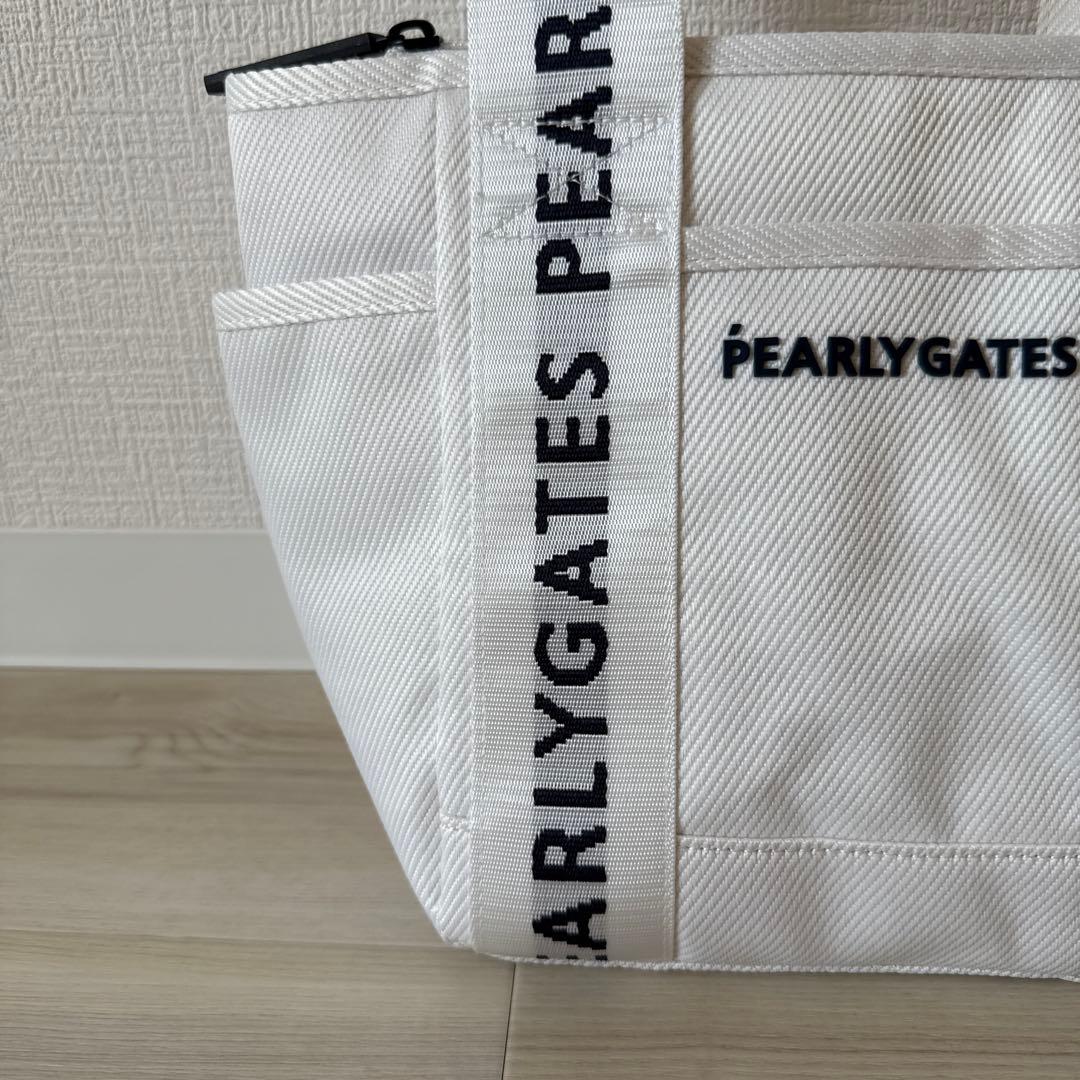 パーリーゲイツ　カートバッグ　ミニバッグ　トートバッグ　白　ホワイト　25年購入