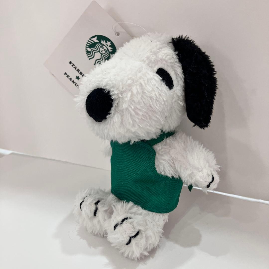 スターバックス グリーンエプロンSNOOPY Mini スヌーピー キーホルダー