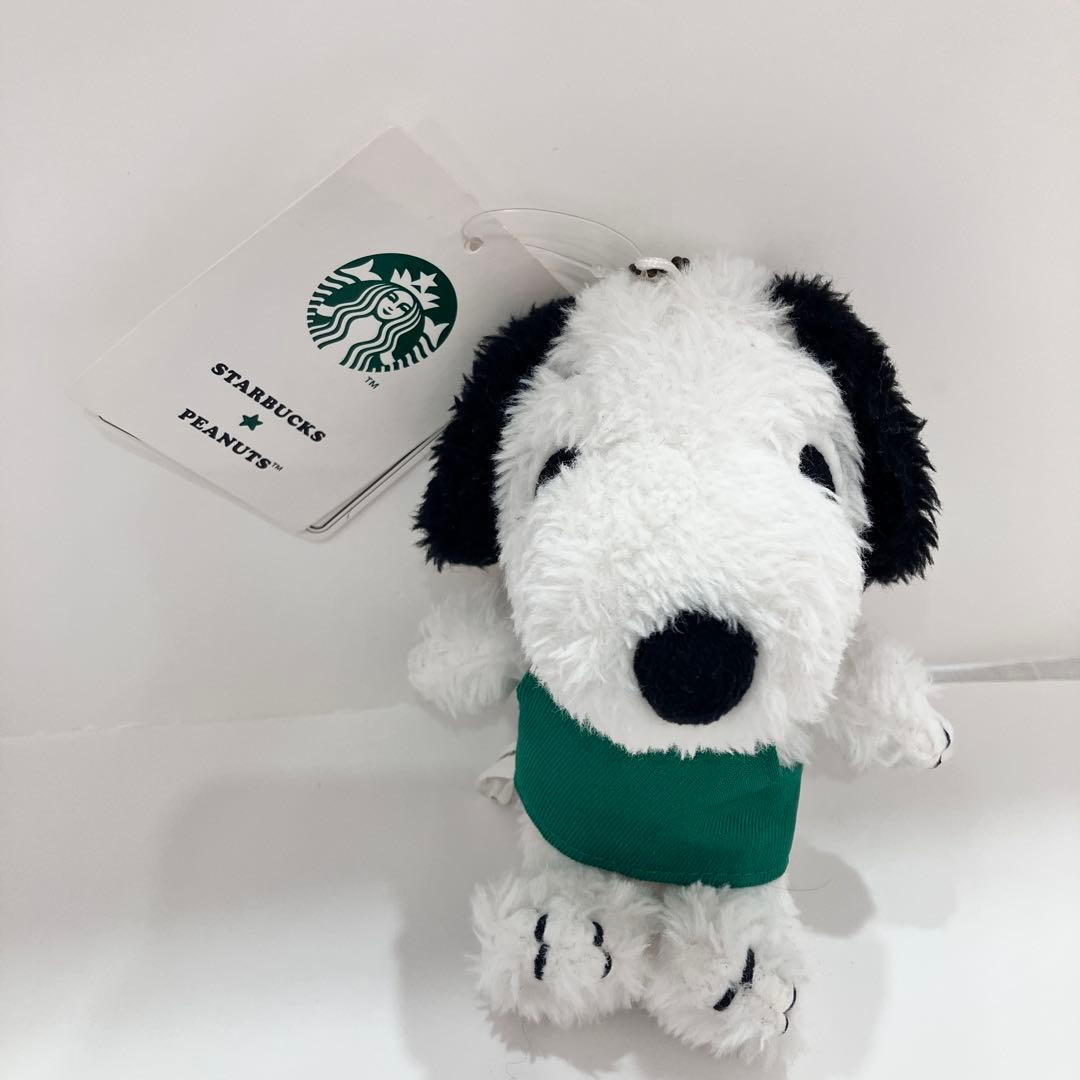 スターバックス グリーンエプロンSNOOPY Mini スヌーピー キーホルダー