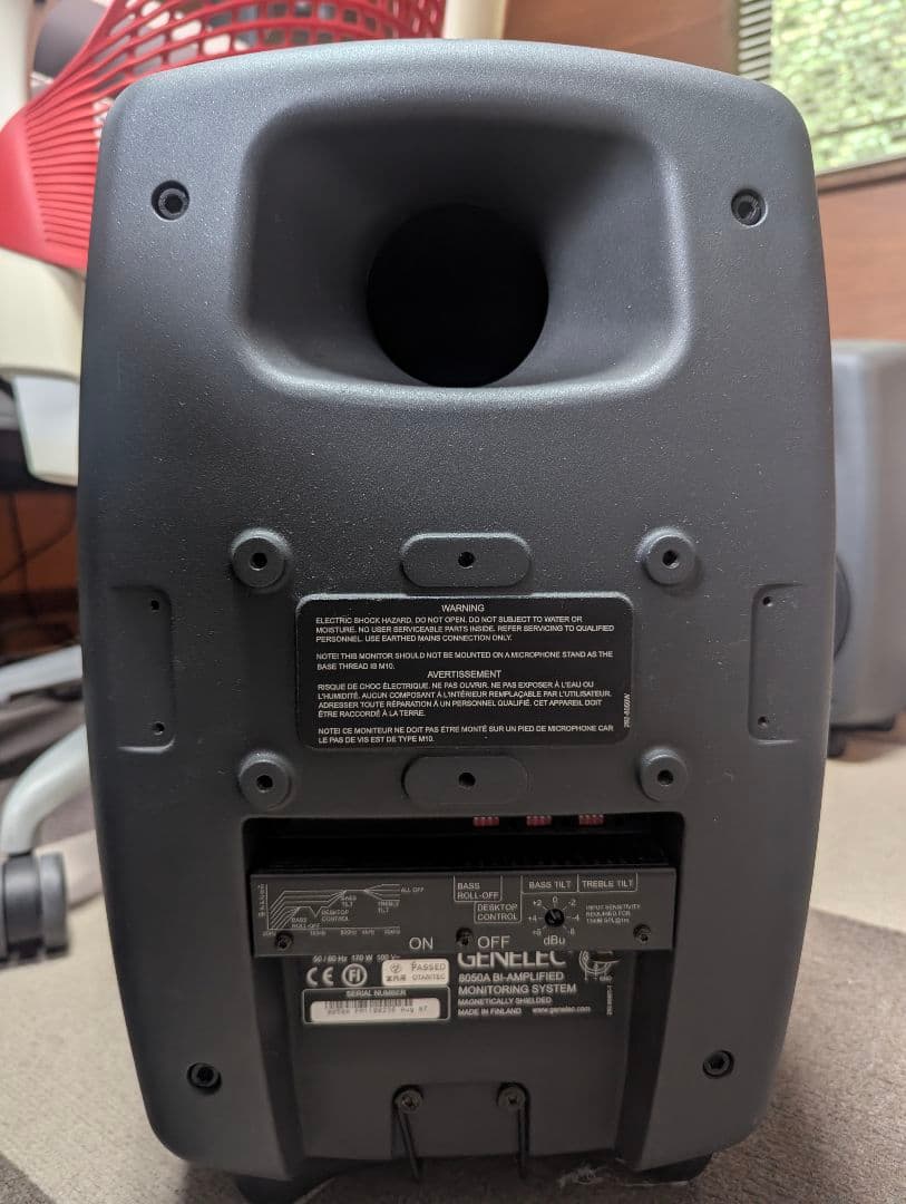 お買い得 美品 GENELEC 8050A ペア モニタースピーカー