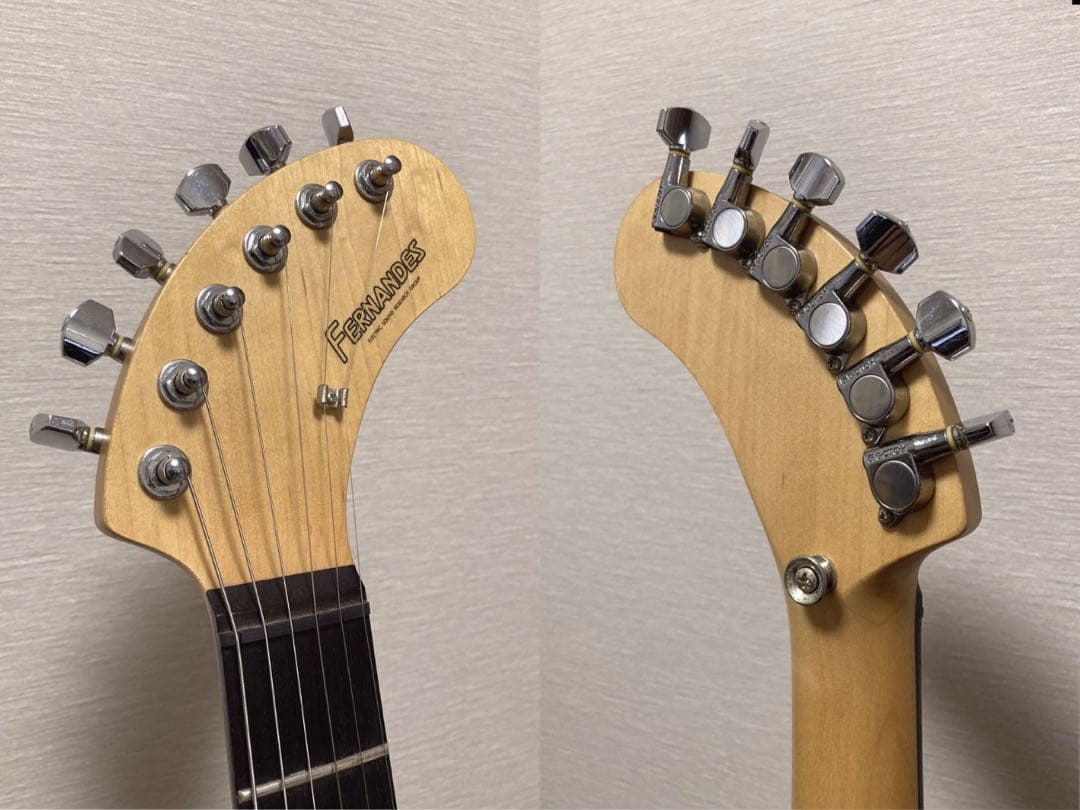 一風 美品 FERNANDES ZO-3 サンバースト ソフトケース付き
