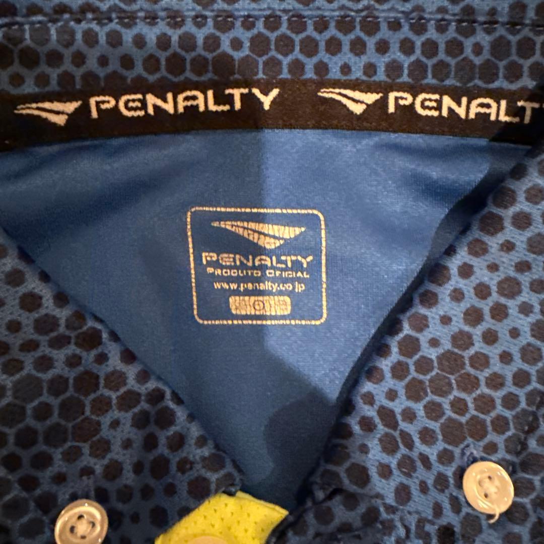 ＊ゆうねこ　中央学院高校サッカー部　アップ着　ポロシャツ　ホームユニ