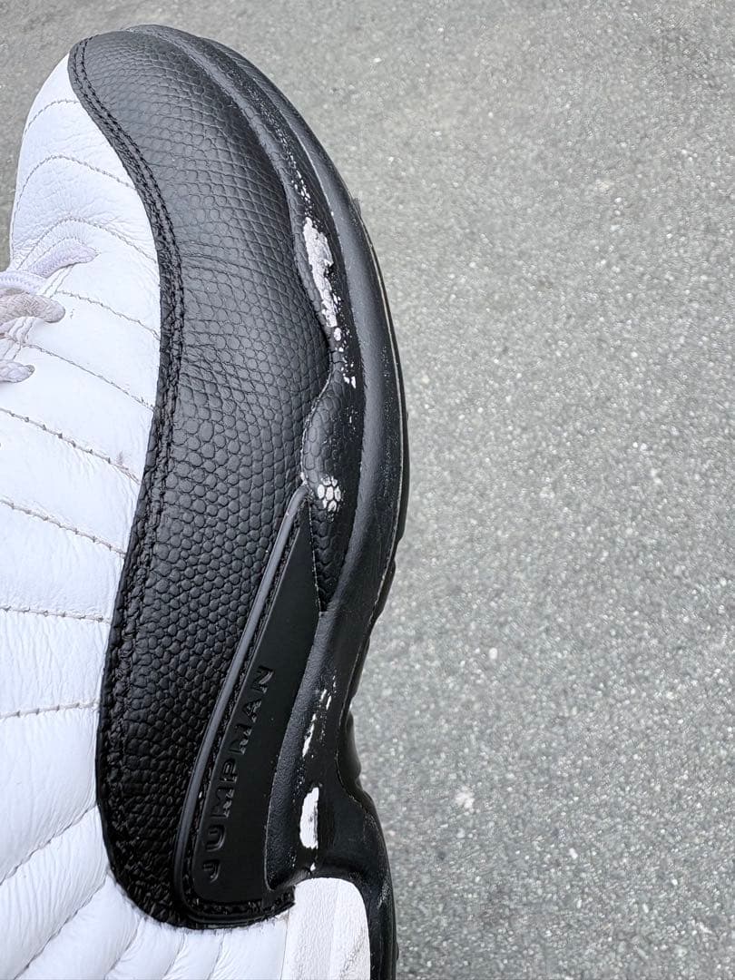 Air Jordan 12 Golf ホワイト/ブラック　26.5