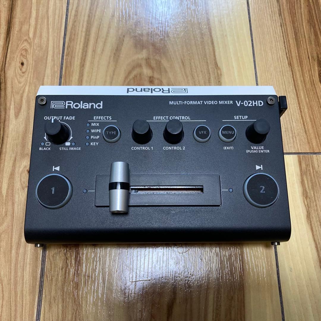 【 送料込・元箱付 】Roland V-02HD ビデオミキサー