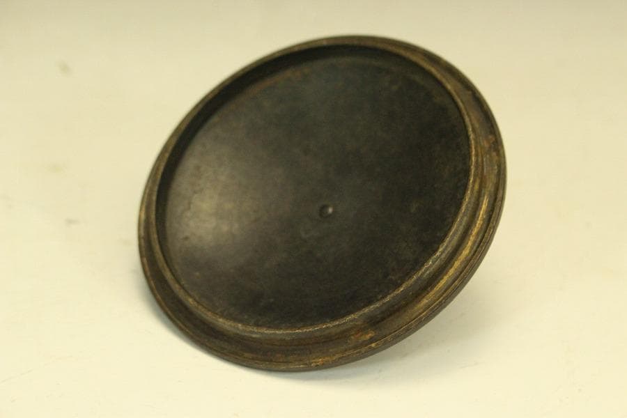 茶道具 鬼面風炉釜 平丸釜 718