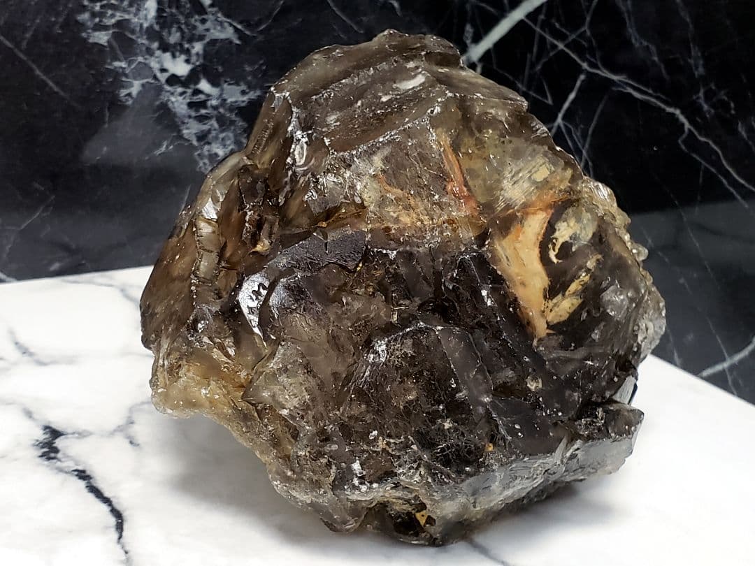 【希少/骸骨水晶】天使からの贈りもの/スモーキーエレスチャルクォーツ