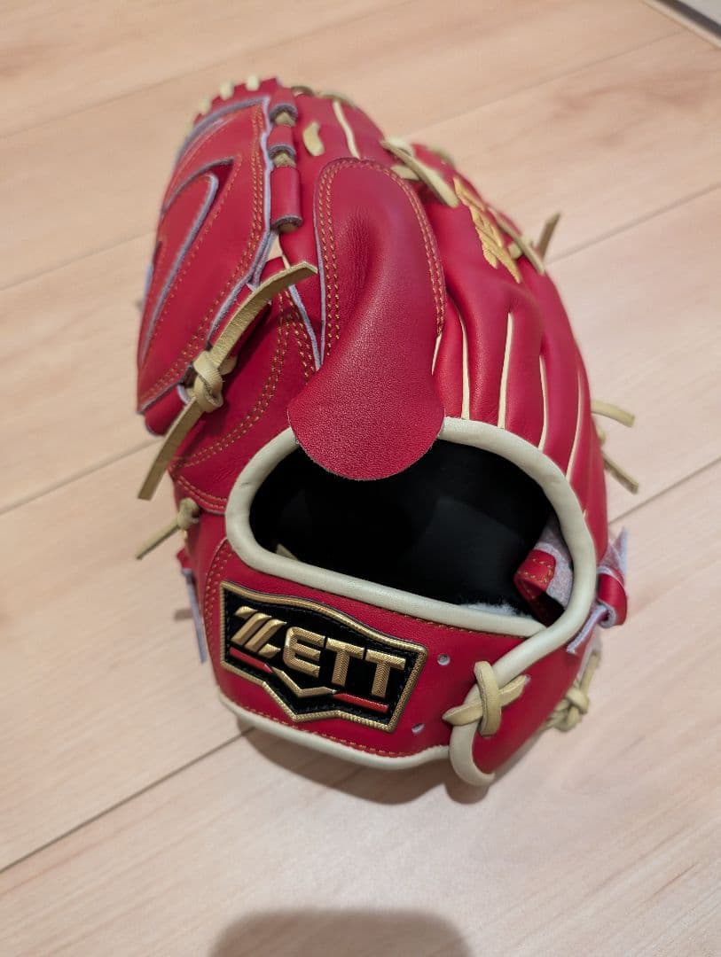 【未使用品】ZETTプロステイタス　軟式用投手オーダーグローブ