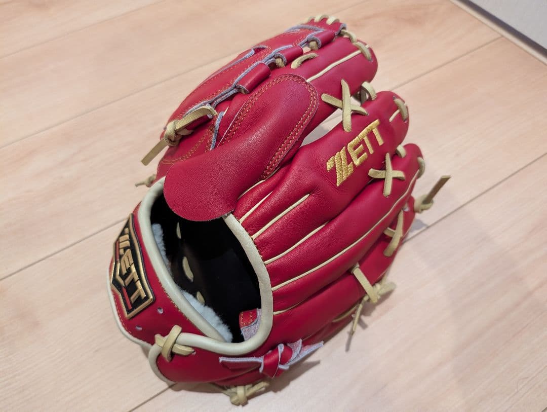 【未使用品】ZETTプロステイタス　軟式用投手オーダーグローブ