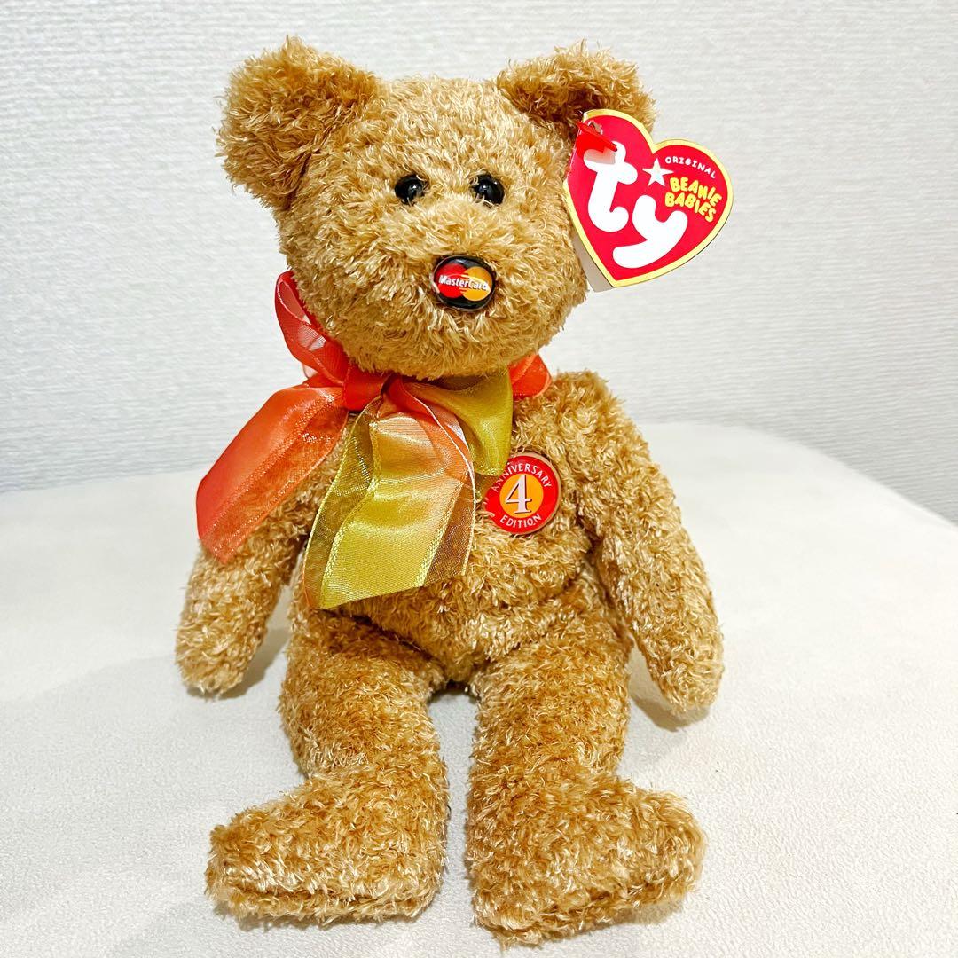 【入手困難】Tyぬいぐる ビーニーベイビーズ マスターカード社４体セット