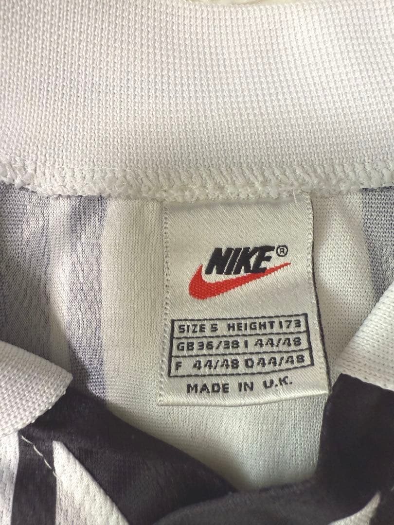 Nike銀タグ　サッカーユニフォーム　ゲームシャツUK製　S