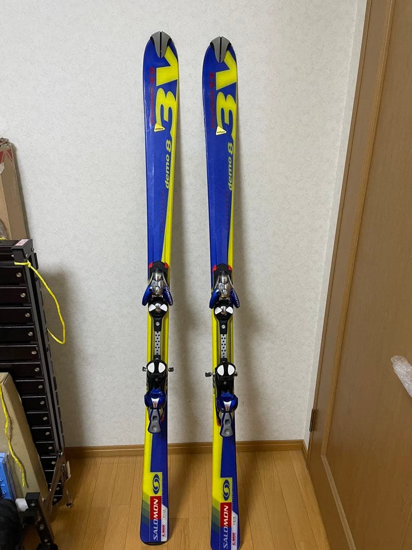 SALOMON 3V demo8サロモン スキーセット165㎝